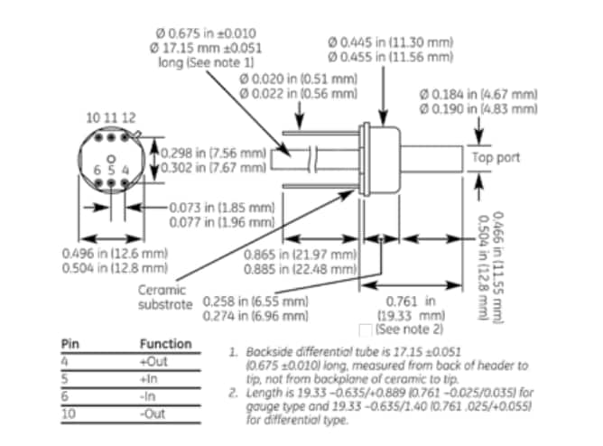 NPH Nieder Und Mitteldrucksensoren Amphenol Advanced Sensors Mouser